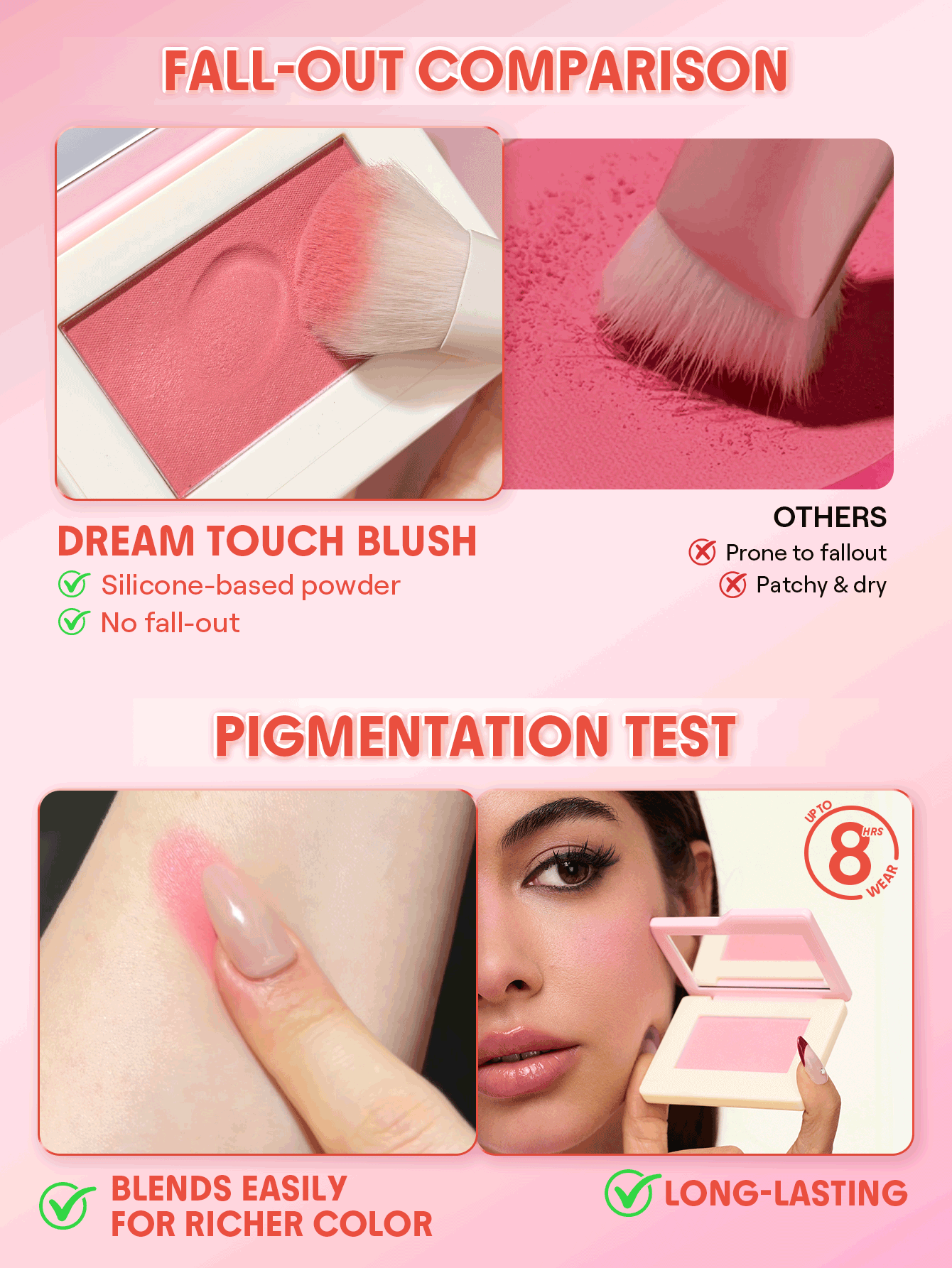 رژگونه پودری دریم تاچ شیگلم